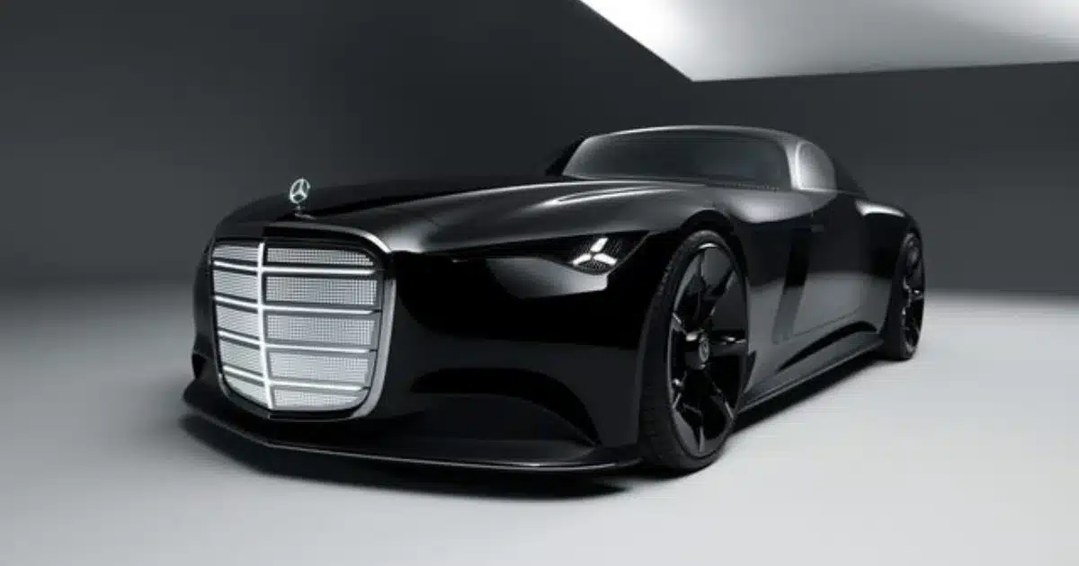 Art Deco-Inspired Electric Coupe Concept