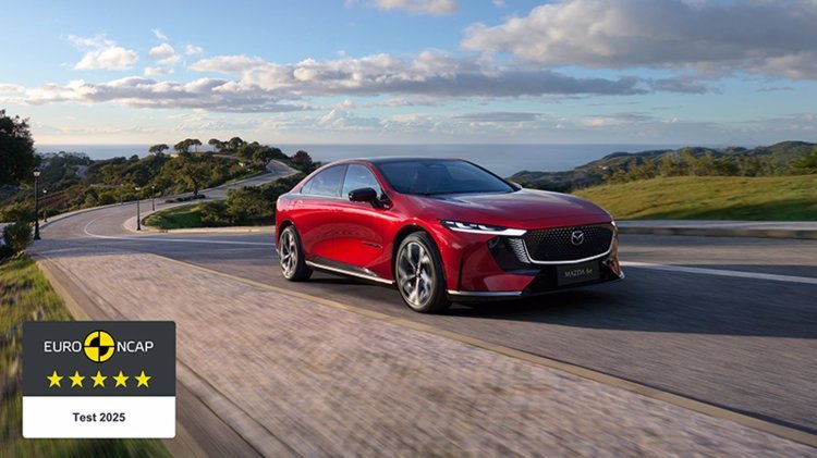 All-New Mazda6e Scores Five Stars in Euro NCAP Safety Tests